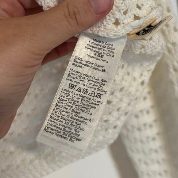 NWT Madewell Open-Stitch Crewneck Sweater
In Lighthouse Size XXS - Picture 6 of 8